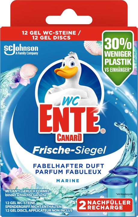 WC-Ente Frische-Siegel 2er Nachfüller Marine