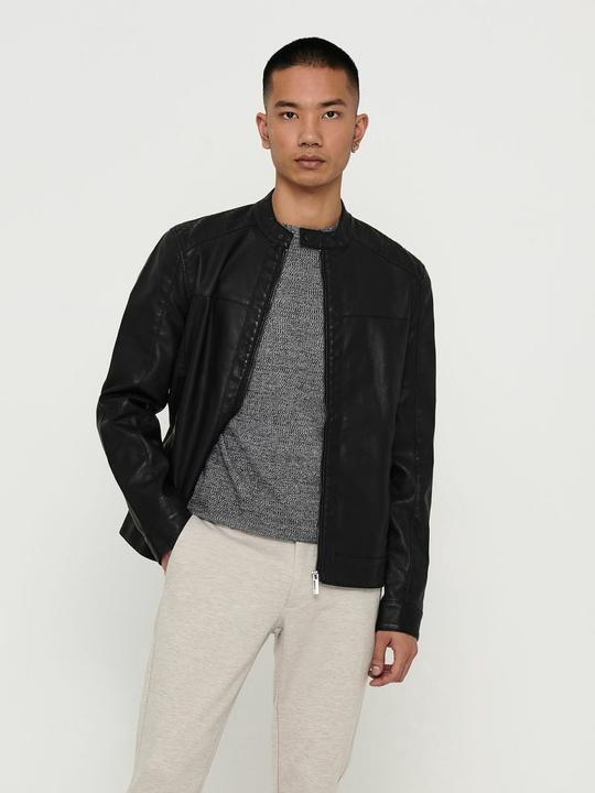 Produktbild Only & Sons Kunstleder Jacke (XXL)