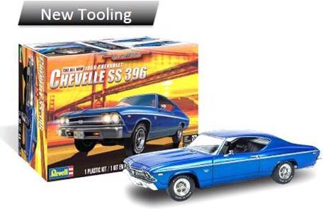 Actual product image Revell 69 Chevelle SS 396