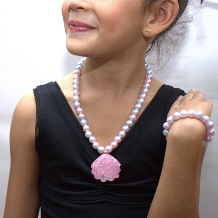 Actual product image Yuko.B Necklace and bracelet (ABS, Acrylic)
