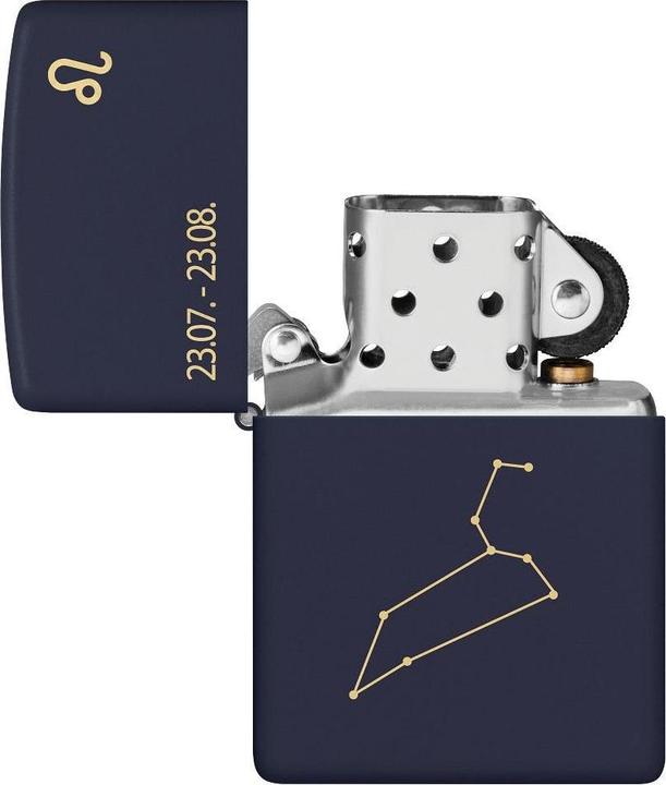 Actual product image Zippo Zodiac Leo Design