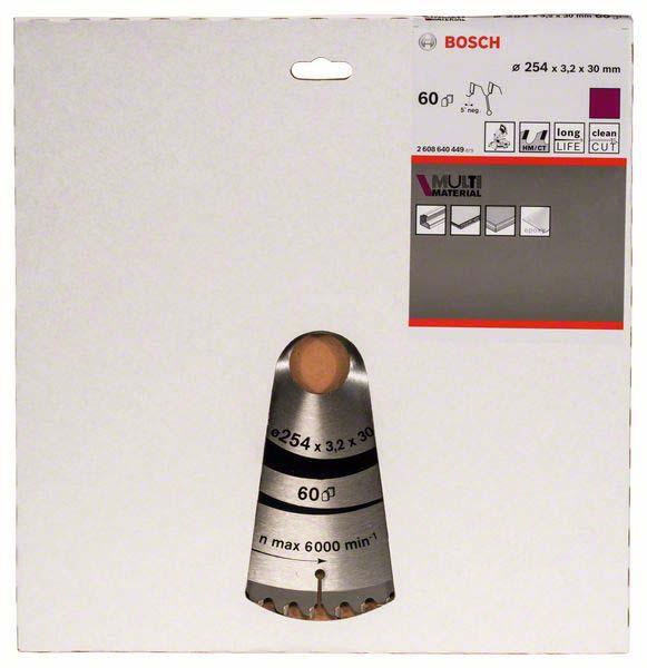 Actual product image Bosch Professional Zubehör PRO Multi Material circular saw blade, 254 x 3.2 x 30 mm