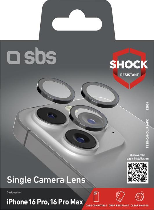 Produktbild SBS Kameralinsenschutz (1 Stück, Apple iPhone 15 Pro Max)