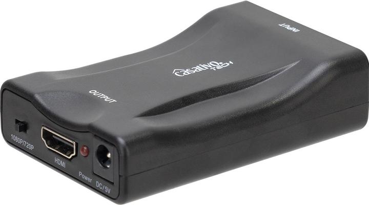 Casativo Convertitore / adattatore da Scart a HDMI, 720p / 1080p (Scart, HDMI, 8.80 cm)