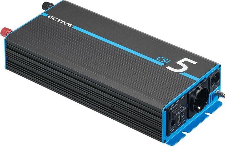 Actual product image Ective CSI52 Sine Charger Inverter 500W/12V Sine Inverter with Charger and NVS
