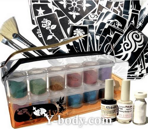 Produktbild Ybody Glitzertattoo Set | Pro 100