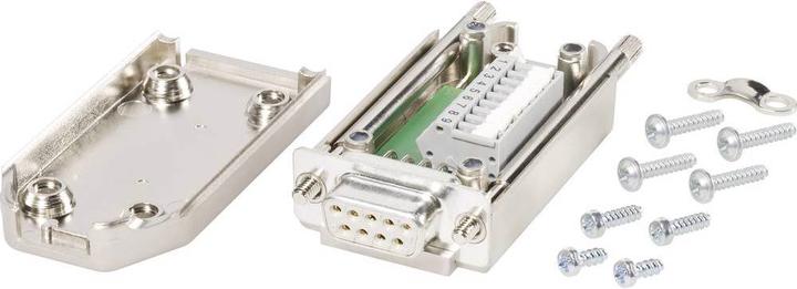 Actual product image KnorrTec D SUB female with cage clamp connection