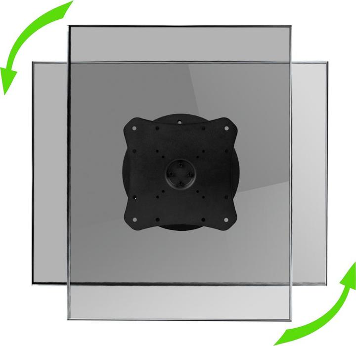 Produktbild MonLines MWH007B Monitor Wandhalterung mit Pivot-Funktion (Wand, 37")