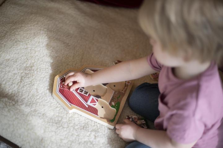 Actual product image Eichhorn Puzzle with sound (5 pieces)