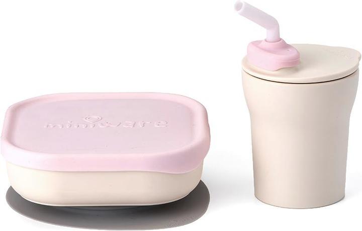 Produktbild Miniware Sip & Snack Geschirrset, Vanilla/Cotton Candy