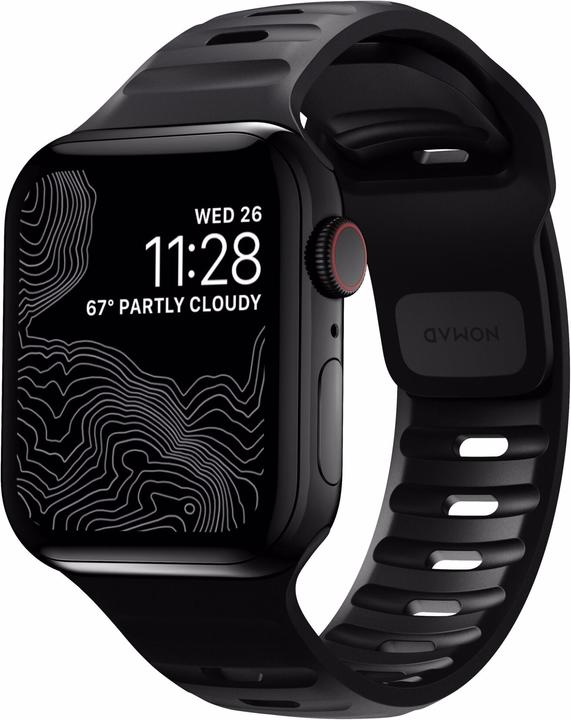 Nomad Sport Strap V2 44mm/42mm (42 mm, 45 mm, 49 mm, 44 mm, Aluminium, Plastic)