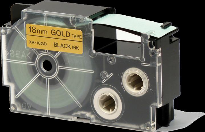 Actual product image Casio XR-18GD1 Polyethylene terephthalate (PET) (1.80 cm, Gold)