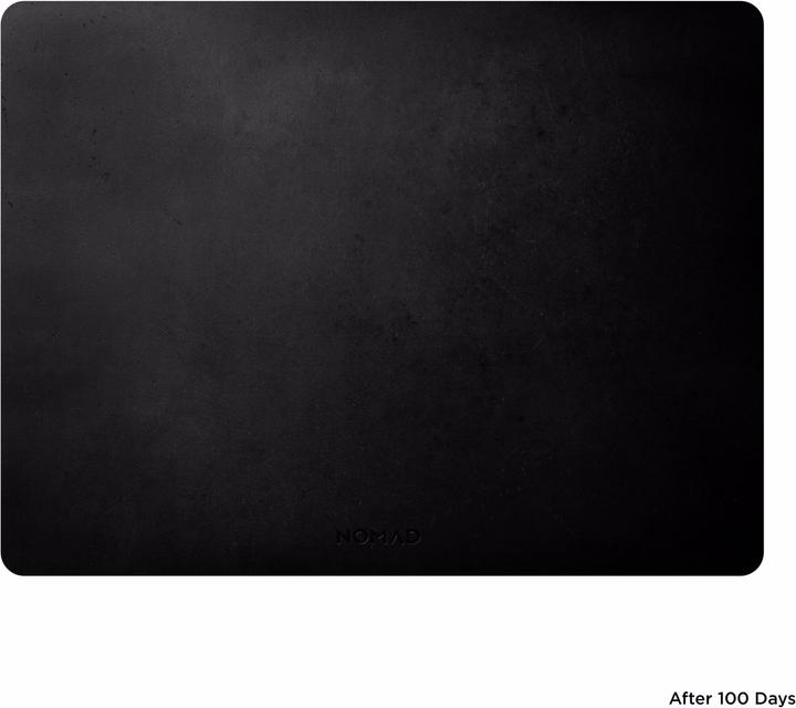 Actual product image Nomad Mousepad Black Leather 16-Inch