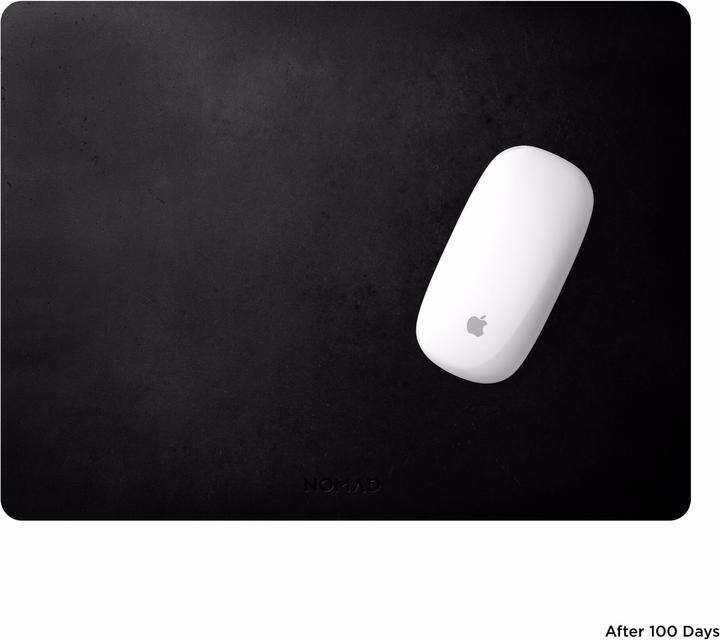 Actual product image Nomad Mousepad Black Leather 16-Inch