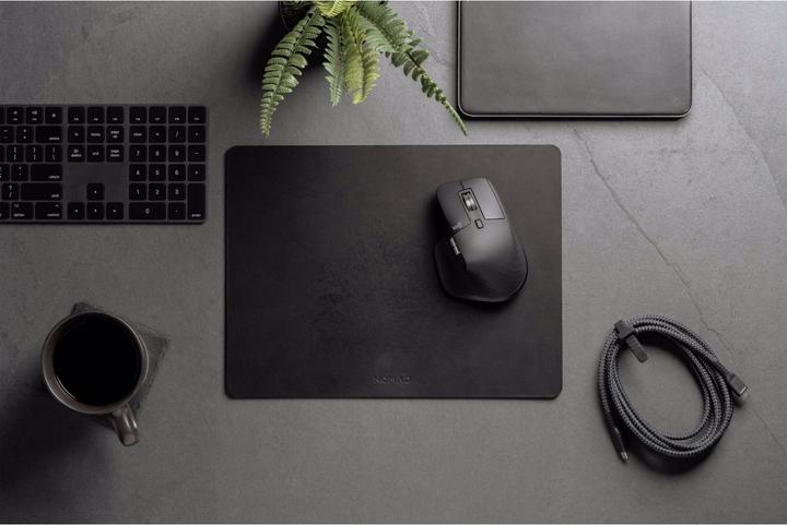 Actual product image Nomad Mousepad Black Leather 16-Inch