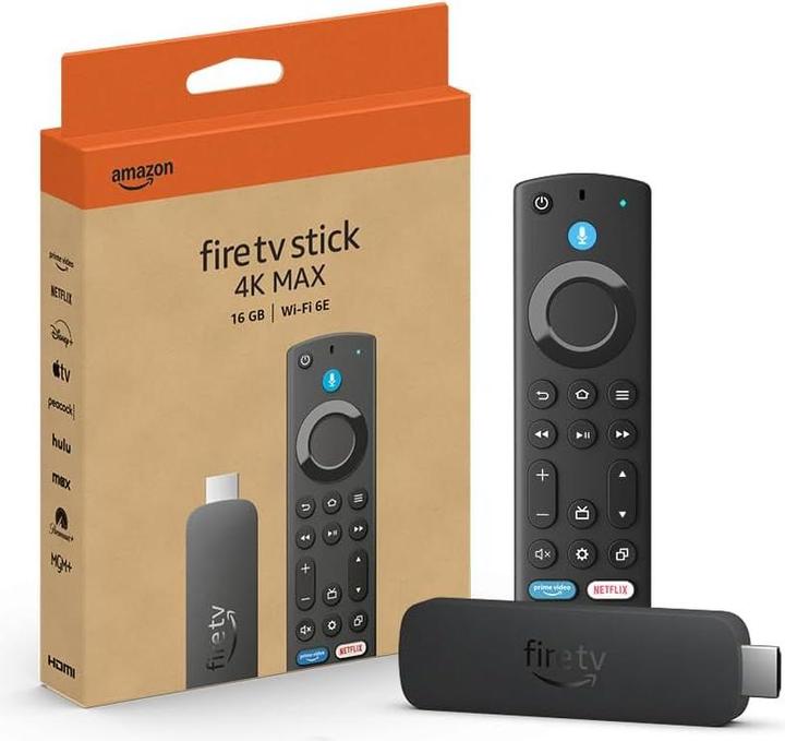 Productafbeelding Amazon Fire TV Stick 4K MAX 2023 Media Player (16 GB, Brand OS)