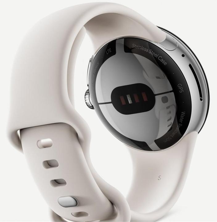 Actual product image Google Active wristband for Pixel Watch size S L (Stainless steel)