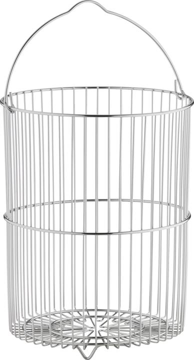 Productafbeelding WMF Asperge Pot Kookpot Inductie Hoog 16cm Pot met Glazen Deksel 5.0l Roestvrij Staal (16 cm, Steelpan, Roestvrij staal)