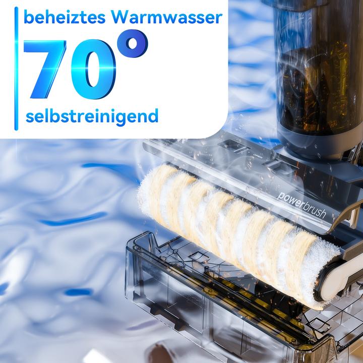 Produktbild Jonr ED12 Pro Nass Trockensauger 3-in-1 Staubsauger Kabellos,Beidseitige Kantenreinigung,9kPa