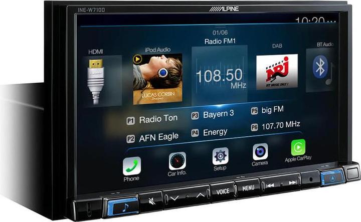 Produktbild Alpine INE-W720D (Android Auto, Apple Carplay)
