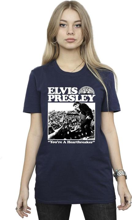 Immagine prodotto Elvis A Heartbreaker Maglietta Ampia Donna (S)