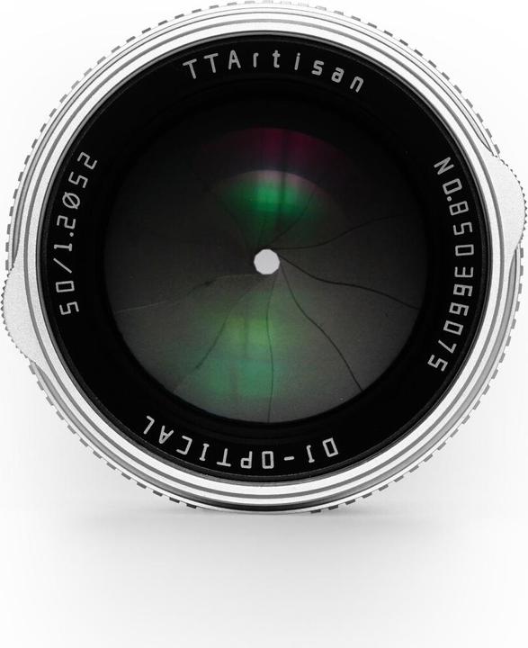 Produktbild TTArtisan Festbrennweite APS-C 50 mm f1.2 – MFT (Micro Four Thirds, APS-C / DX)