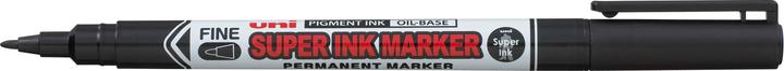 Actual product image Uni-ball SUPER INK MARKER permanent marker, bullet tip (Black, 0.90 mm, 1 x)