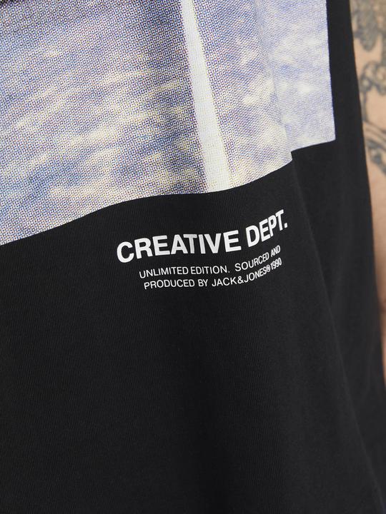 Produktbild Jack & Jones Gedruckt Rundhalsausschnitt T-shirt T-shirt (XXL)