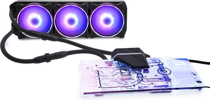 Image du produit Alphacool Eiswolf 2 GPU AIO 360mm Radeon RX 6800/6800XT Gaming Trio X avec plaque arrière