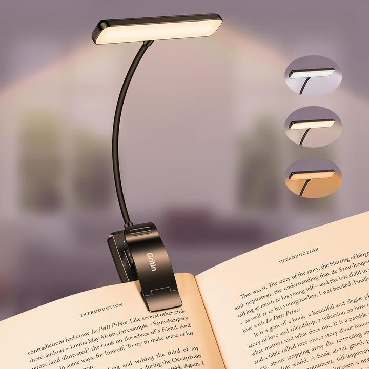 Gritin LED Leselampe Horizon (11 cm, 90 lm)