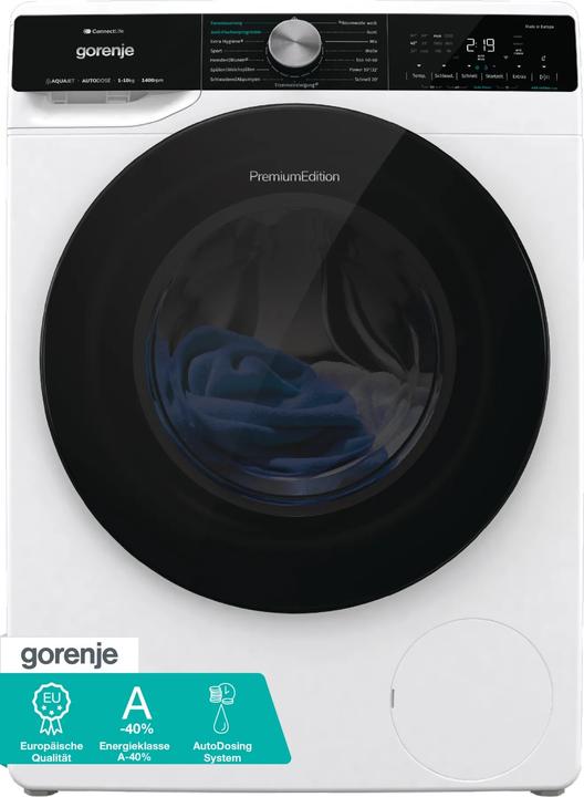 Produktbild Gorenje WNS14A4ATS Waschmaschine Frontlader 60 cm (10 kg, Links, EU-Stecker)