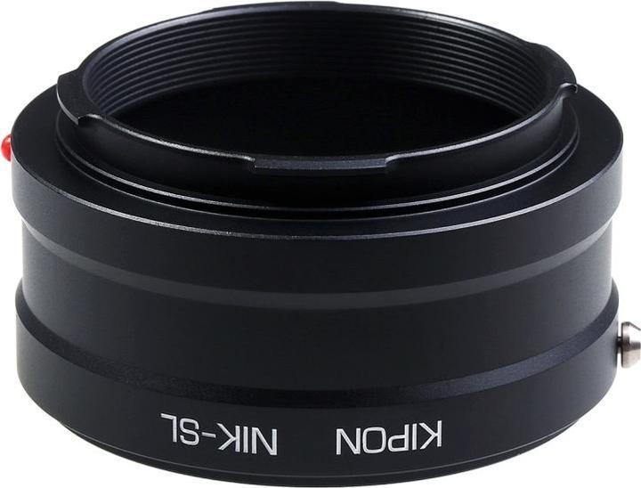Actual product image Kipon Adapter Nikon F lens to Leica SL camera