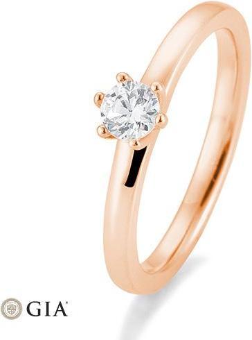 Actual product image Breuning 6 claw 0.30-0.50 ct. (57, 750/18 K Gold)