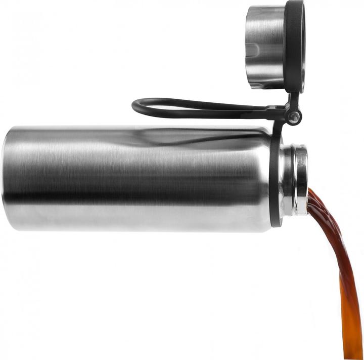Produktbild Ibili Thermosflasche Edelstahl Termos 600 ml Hält Getränke bis zu 12 Stunden kalt oder 20 Stunden kalt (0.60 l)
