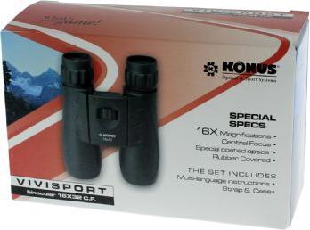 Actual product image Konus Binoculars Vivisport 16x32 (16 x)