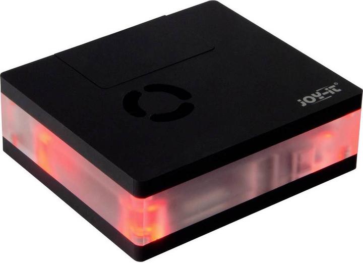 Actual product image Joy-it Joy it SBC Case Suitable for: Raspberry Pi removable GPIO cover, incl. active cooler, with.