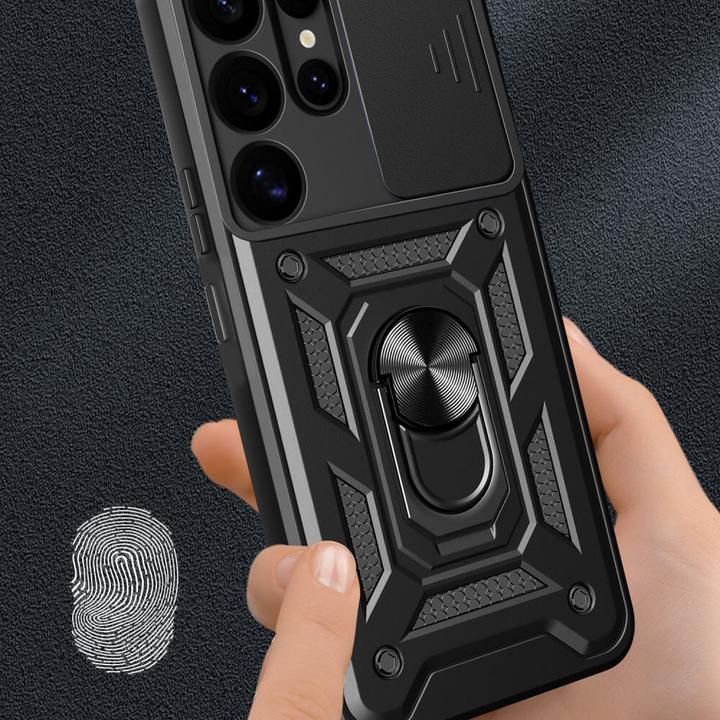 Image du produit Cover-Discount Galaxy S25 Ultra - Armor Case mit Kickstand (Samsung Galaxy S25 Ultra)