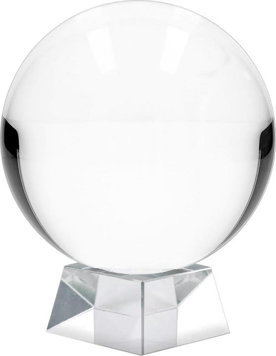 Actual product image Intirilife Glass ball with stand 130 mm