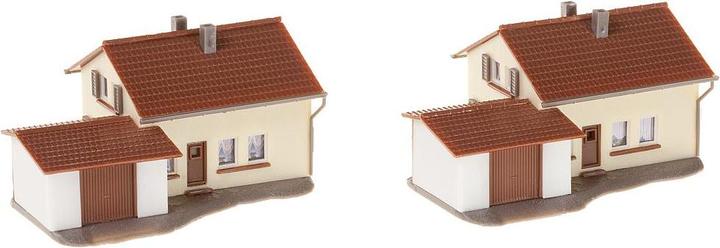 Actual product image Faller 2 settlement cottages
