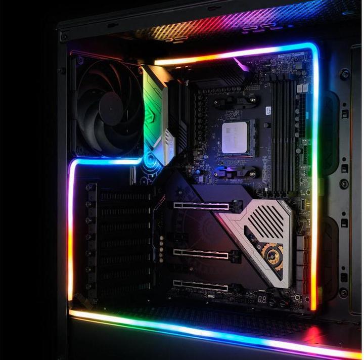 Actual product image Phanteks PC LED Strip Neon Digital Strip Combo Set (RGB)