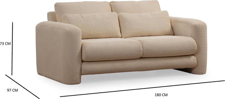 Actual product image Atelier del Sofa Damari (2 person sofa)
