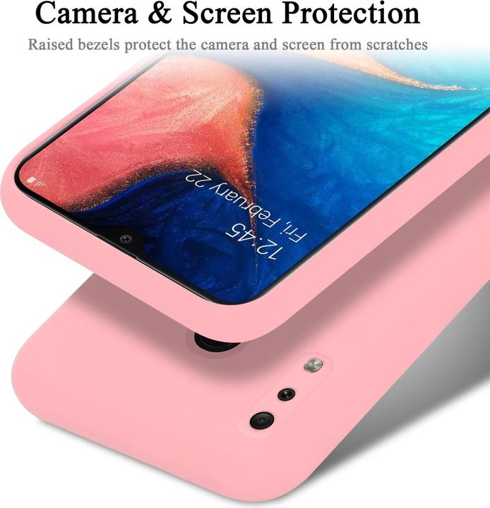 Immagine prodotto Cadorabo Copertura della cassa del silicone liquido TPU (Samsung Galaxy A20, Samsung Galaxy M10s, TCL A30)