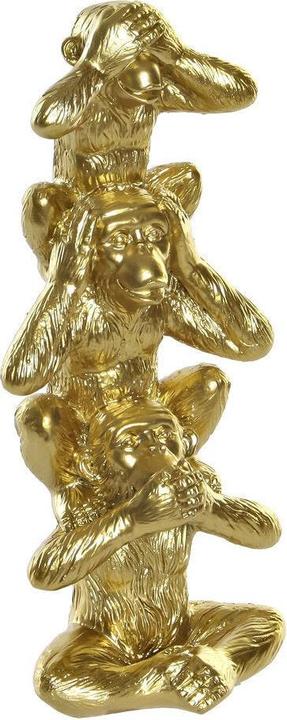Actual product image DKD Home Decor Deko-Figur Gold Kolonial 8,5 x 6 x 20 cm