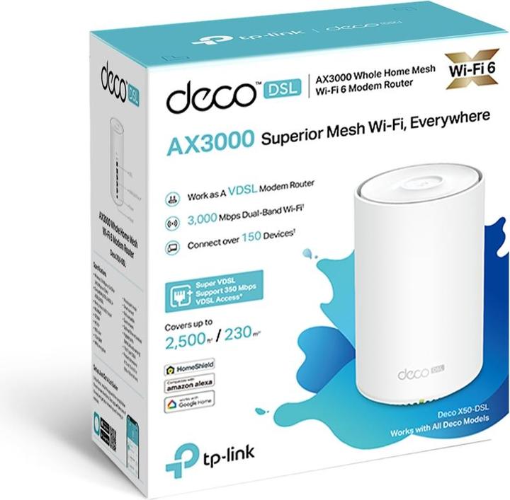 Produktbild TP-Link AX3000 VDSL Whole Home Mesh WiFi 6 Router