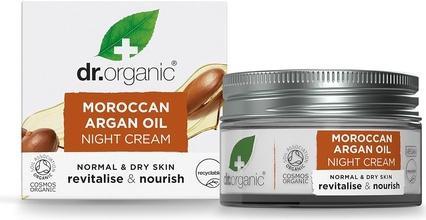 Immagine prodotto Dr. Organic Crema notte all'olio di argan marocchino 50ml (50 ml, Crema notte)