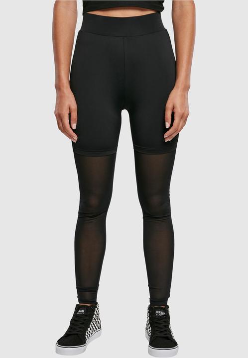 Immagine prodotto Urban Classics Leggings trasparenti a rete tecnica a vita alta da donna (S)