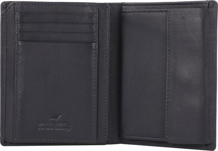 Actual product image Braun Büffel Hannes wallet RFID protection leather 9.5 cm