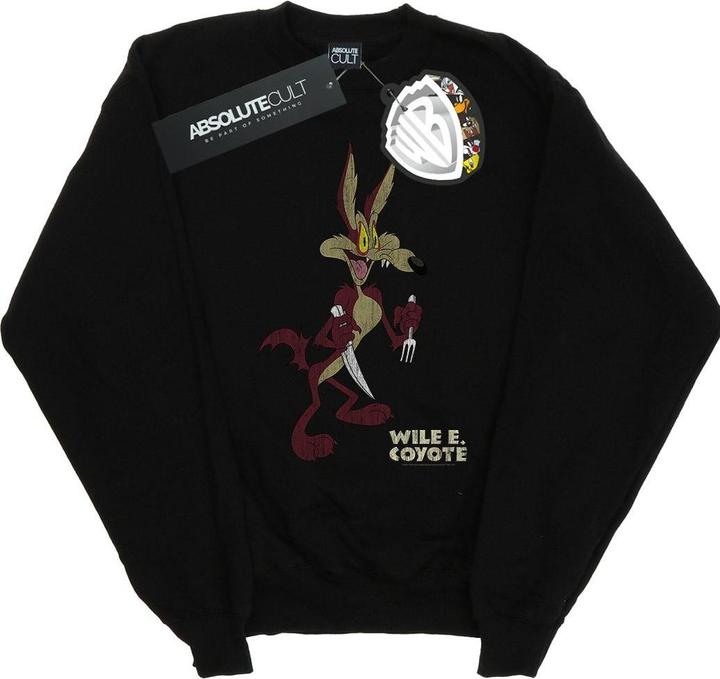Immagine prodotto Looney Tunes Wile E Coyote Distressed Felpa Ragazzi (128)
