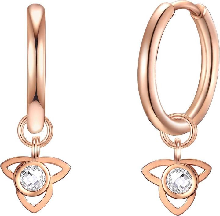 Actual product image Eastside Ladies Lotus Flower Stainless Steel Preciosa Rose Gold - 29800 (Stainless steel)