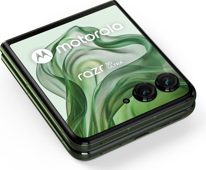 Image du produit Motorola Razr 50 Ultra (512 Go, Vert Printemps, 6.90", SIM + eSIM, 50 Mpx, 5G)